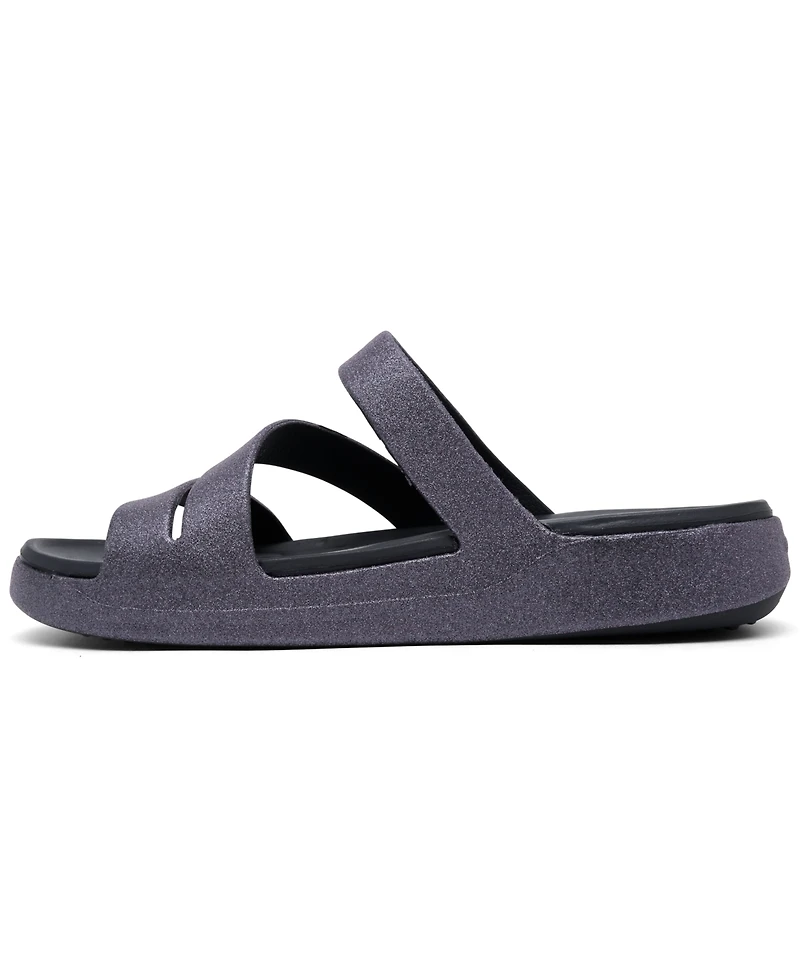 Crocs Women's Getaway Glimmer Strappy Sandals from Finish Line