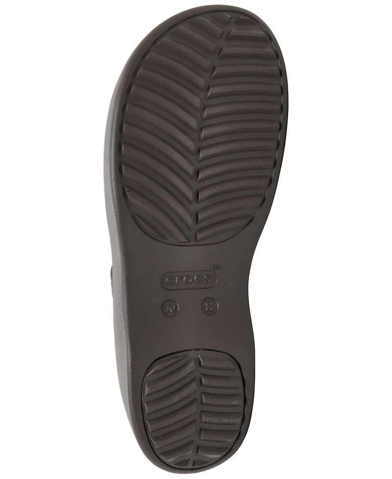 Crocs Women's Brooklyn Knot Sky Platform Sandals from Finish Line