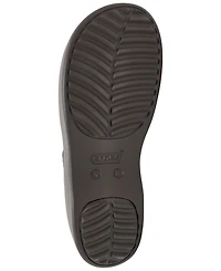 Crocs Women's Brooklyn Knot Sky Platform Sandals from Finish Line