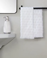 Skl Home Heart Jacquard Hand Towel 2-Pc.Hand Towel Set