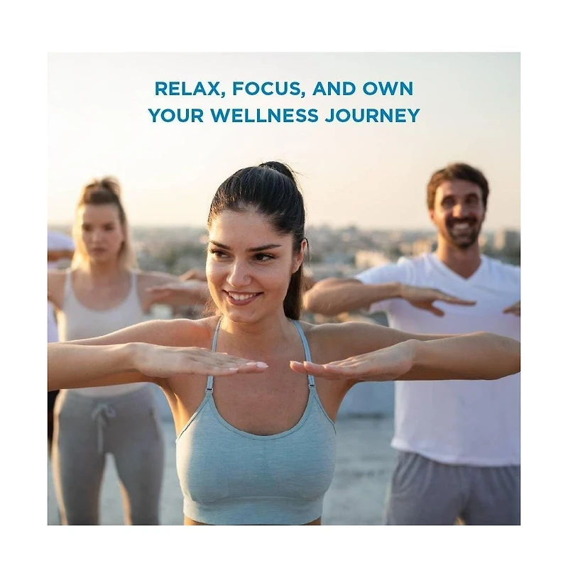 Wiley s Finest Relax Focus - Daily Supplement for Stress Support - Contains L-Theanine, Gaba, Vitamin B6 and Magnesium