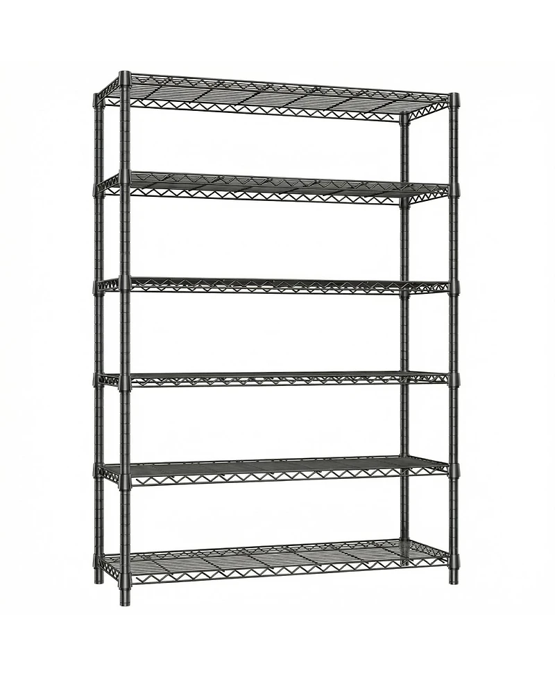 Streamdale Furniture 6-Tier 2100LBS Metal Wire Shelving Unit