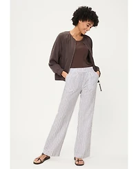 Olsen Women's Stripe Pull-On Pant