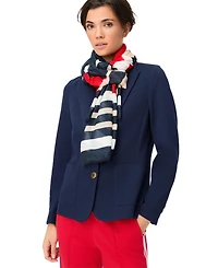 Olsen Women's Abstract Camo & Stripe Scarf
