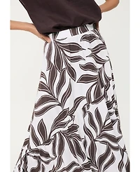 Olsen Women's Dotted Leaf Skirt