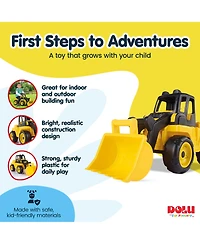 Dolu Excavator Super Loader Construction Toy Truck Vehicle, Kids Ages 3+