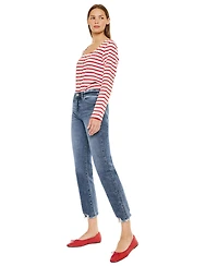 KanCan Essential Women's Kathrine High Rise Slim Straight Jeans