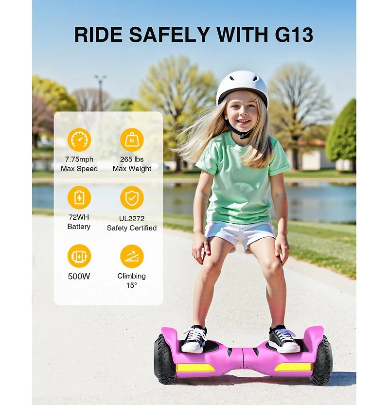 Everyfun K1 and G13 Balancing Scooter with Seat Attachment for Kids or Adults with Adjustable Length Swivel Wheel.
