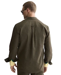 Scotch & Soda Men's Melange Long-Sleeve Shirt
