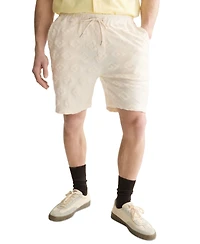 Scotch & Soda Men's Jacquard Terry Casual Bermuda Shorts