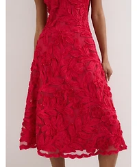 Phase Eight Women's Paloma Embroidered Fit Flare Dress