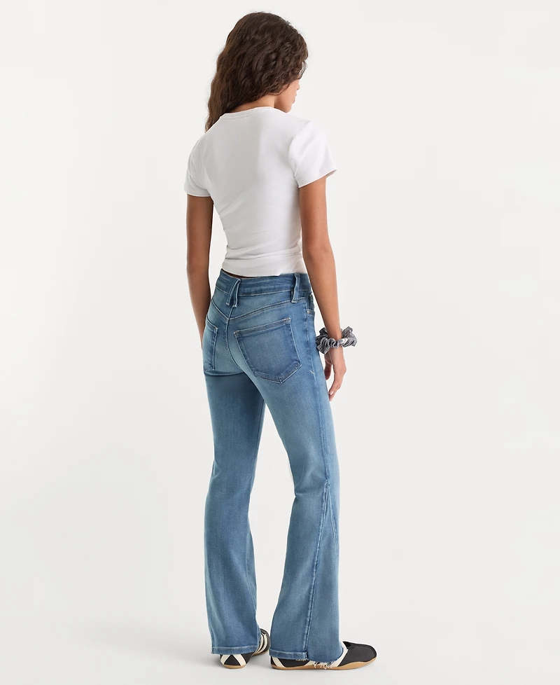 Good American Women's Soft Tech High-Rise Bootcut Jeans