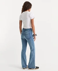 Good American Women's Soft Tech High-Rise Bootcut Jeans