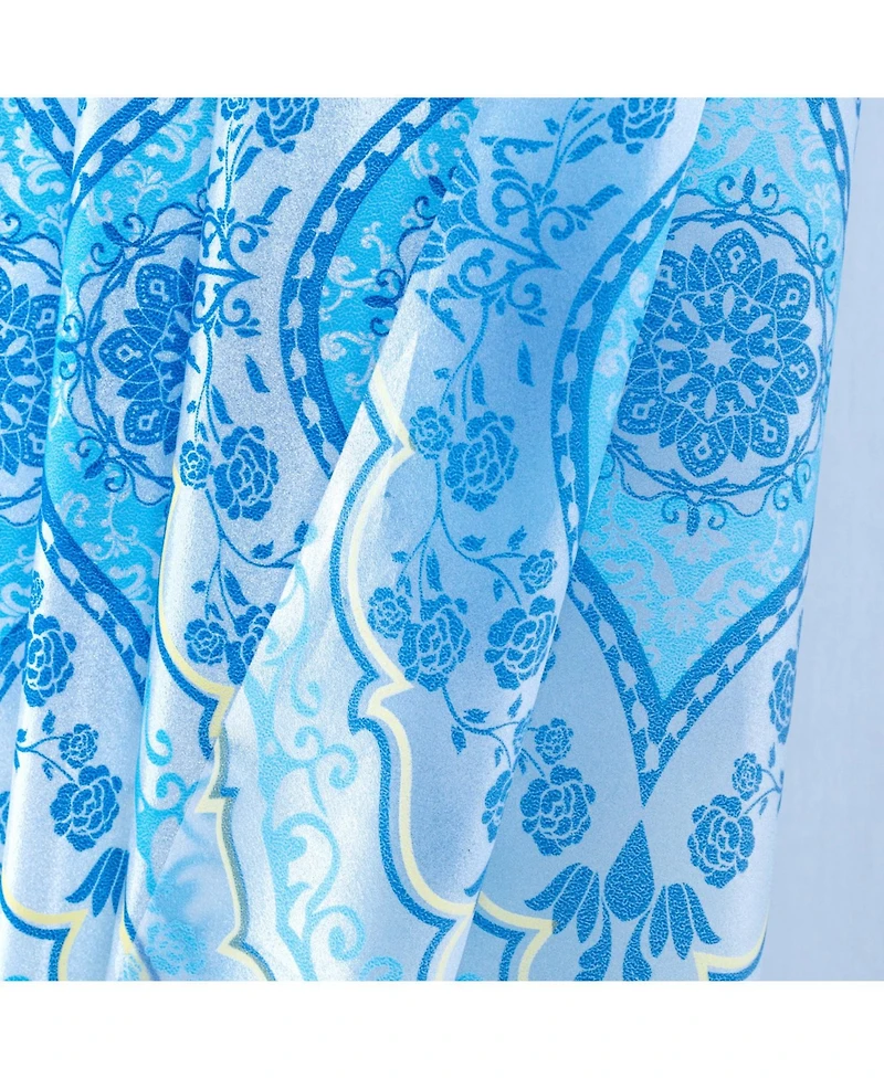 Rt Designers Collection 90 Gsm Printed Peva Glit Jaxx Shower Curtain