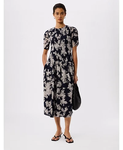 Whistles Women's Shadow Floral Avery Dress
