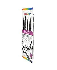 Pentel Arts Calligraphy Starter Kit, 5-pk