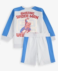 Epic Threads Toddler Boys' (12M-5T) Spider-Man Slinger Shirt & Shorts Set, Macy's Exclusive