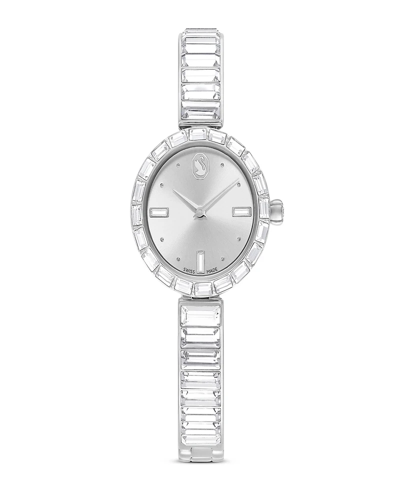 Swarovski Matrix Swiss Crystal Bangle Watch 25 x 25mm
