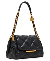 Steve Madden Colette Quilted Small Shoulder Handbag