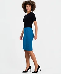 Kasper Women's Crepe Pencil Skirt