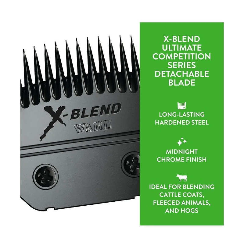 Wahl Professional Animal X-Blend Ultimate Competition Series Detachable Blade for Cattle and Sheep