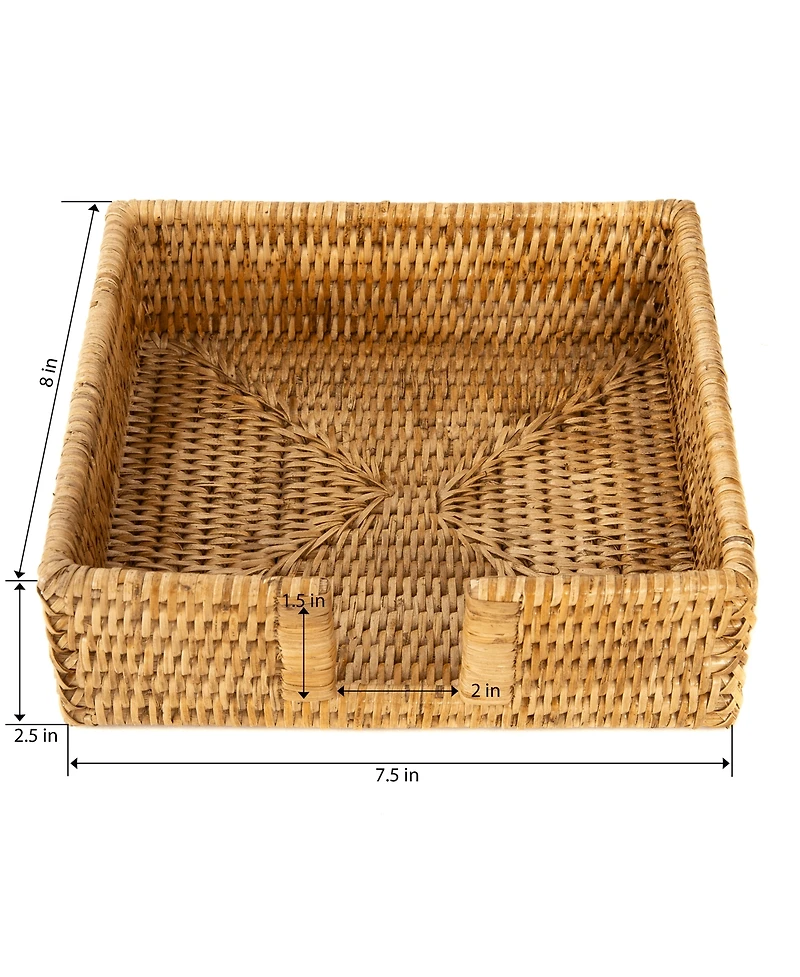 Artifacts Rattan Napkin Holder