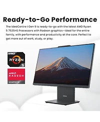 Lenovo IdeaCentre All-in-One Amd Ryzen Ram Amd Radeon Graphics Ssd Storage Windows Home