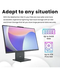 Lenovo IdeaCentre All-in-One Amd Ryzen Ram Amd Radeon Graphics Ssd Storage Windows Home