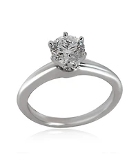 Pre-Owned Tiffany & Co 0.93 ct Round Brilliant Diamond Engagement Ring