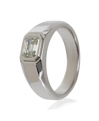 Pre-Owned Tiffany & Co 1.04 ct Emerald Diamond Charles Tiffany Men's Engagement Ring