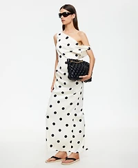 Lioness Women's One-Shoulder Maxi Dress