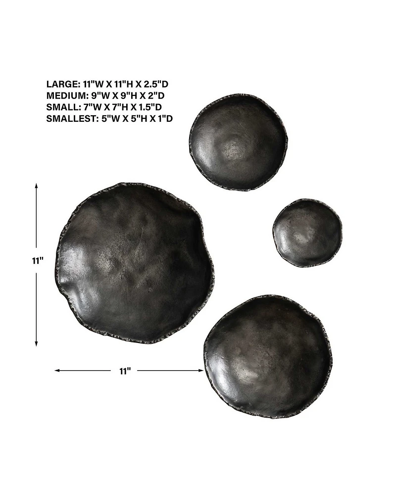 Uttermost Lucky Coins Wall Decor, Set of 4