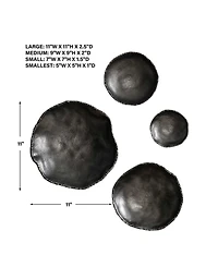 Uttermost Lucky Coins Wall Decor, Set of 4