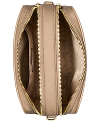 Michael Michael Kors Bryant Medium Double Zip Chain Camera Nylon Crossbody
