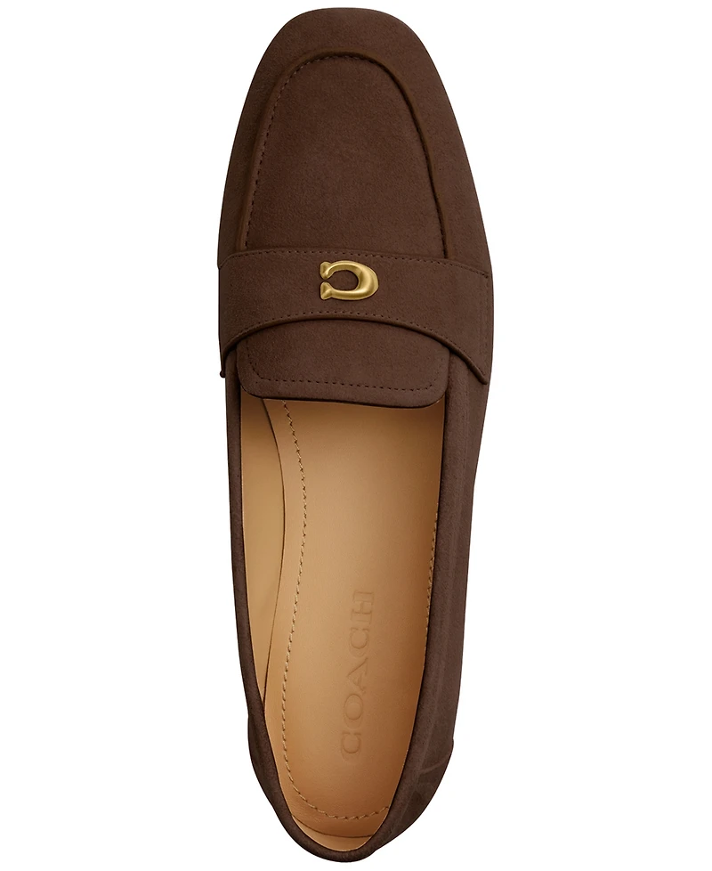 Coach Women's Sculpted C Round Toe Loafers