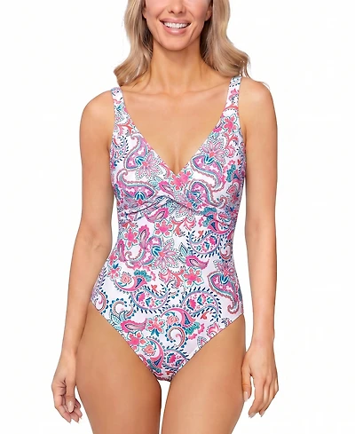 Island Escape Women's Monterey Underwire One-Piece Swimsuit, Macy's Exclusive