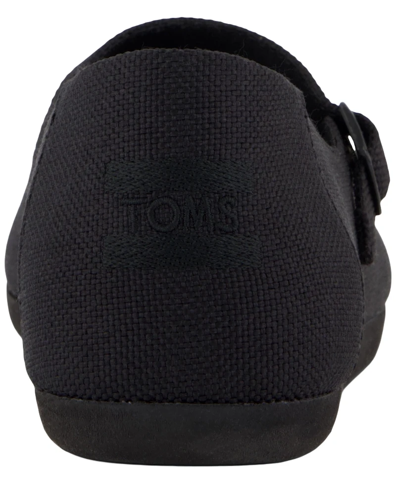 Toms Women's Alpargata Mary Jane Buckled Espadrilles Flats