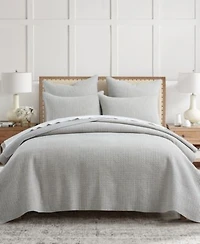 Levtex Home Pick Stitch Artisan Textured 3 Piece Quilt Sets