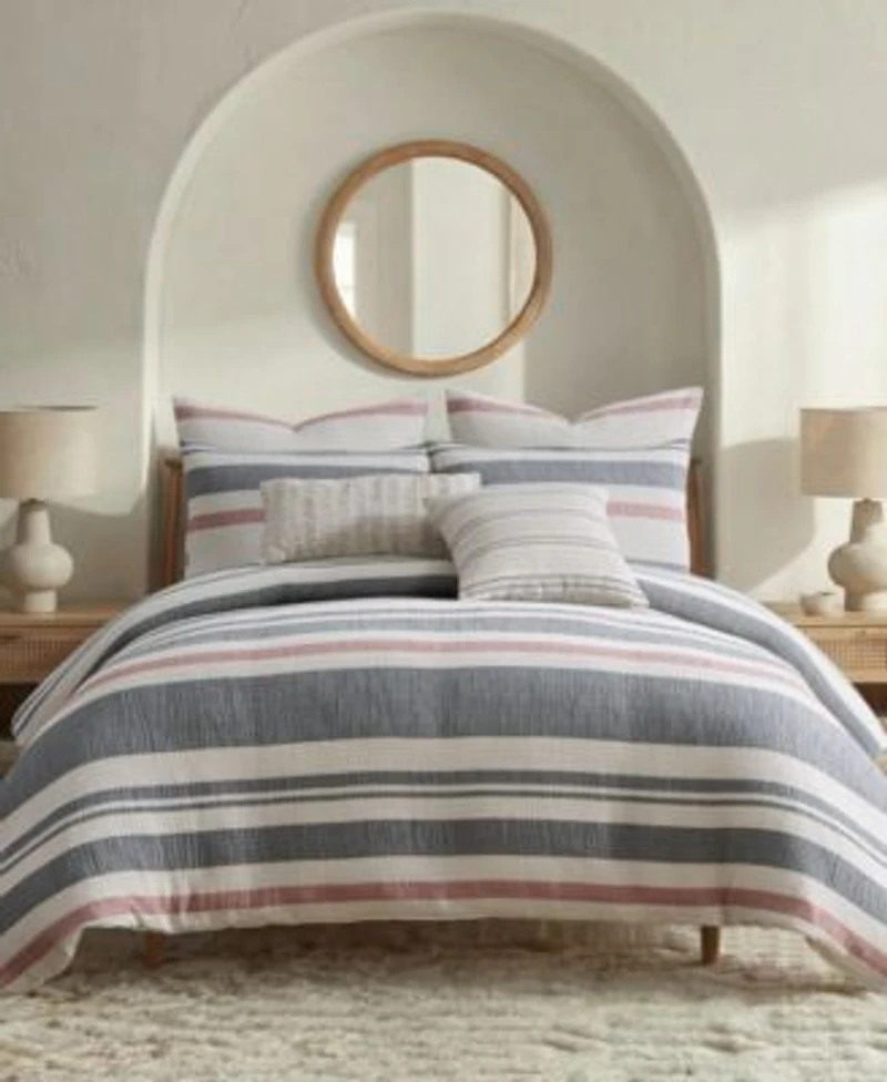Levtex Home Pierre Textured 3 Piece Duvet Cover Sets