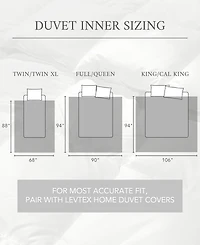Levtex Home All-Season Down-Alternative Duvet Insert and Comforter