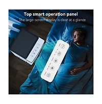 Topteng Portable Air Cooler Speed Evaporative Fan with Ice Crystals, Gal Tank & Remote for Bedroom