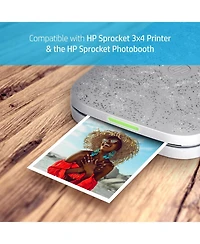 Hp 3.5" x 4.25" Sticky-Backed Zink Photo Paper (-Pack