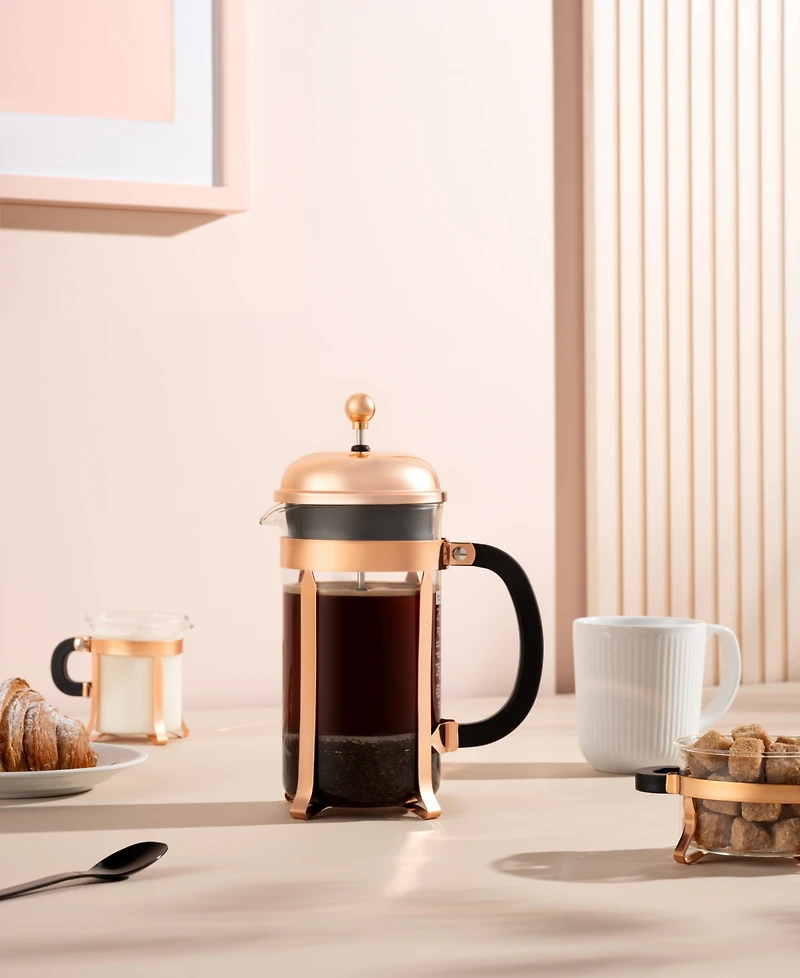 Bodum Classic Chambord Copper 8 Cup French Press Coffee Maker