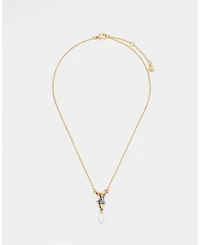 Fable England Peter Rabbit Butterfly Pearl Drop Necklace