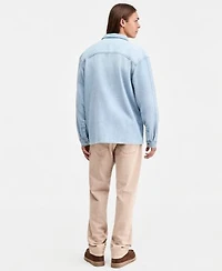 Sun Stone Mens Journey Slim Straight Jeans Denim Overshirt Macys Exclusive