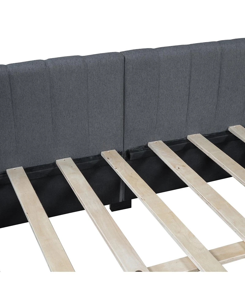 Streamdale Furniture Upholstered Daybed with 2 Storage Drawers