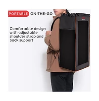 Pyle Waterproof and Tear-Proof Soft Carrying Speaker Bag - Portable Travel Case for Bluetooth Speaker