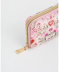 Fable England Women's Floral Heart Purse