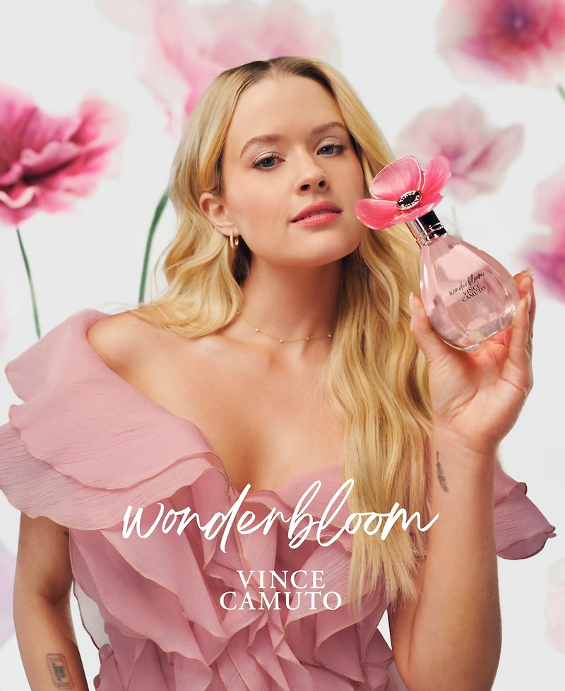 Vince Camuto Wonderbloom Eau de Parfum, 3.4 oz.