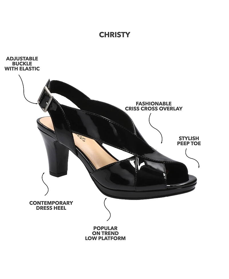 Easy Street Women's Christy Dress Sandals